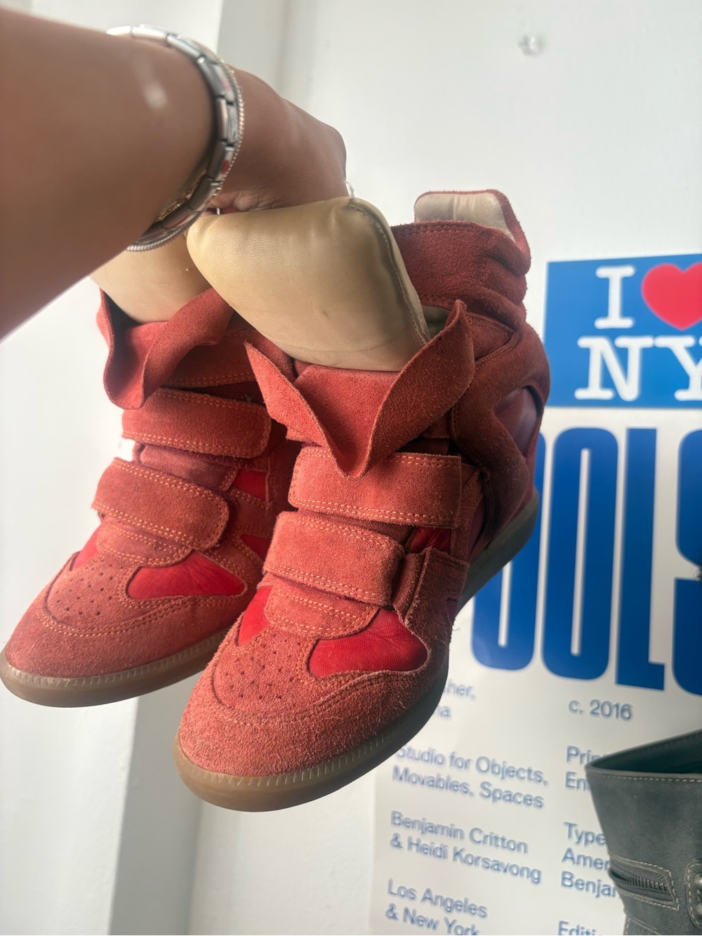 Isabel Marant Bekett wedge
